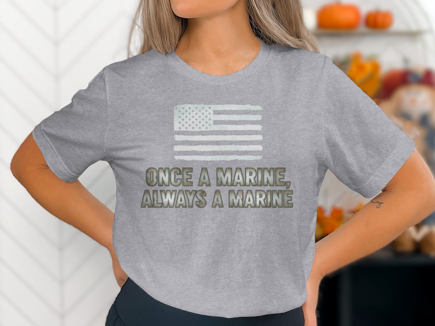 Once A Marine Always A Marine T-shirt