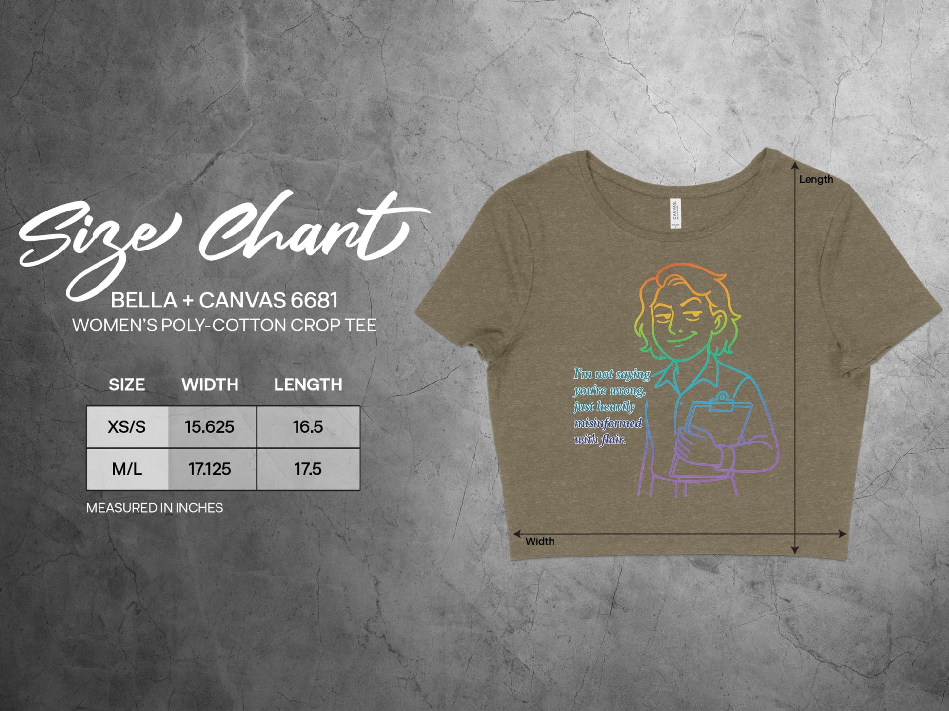 Illustrated Design Bella + Canvas 6681 Tee product type