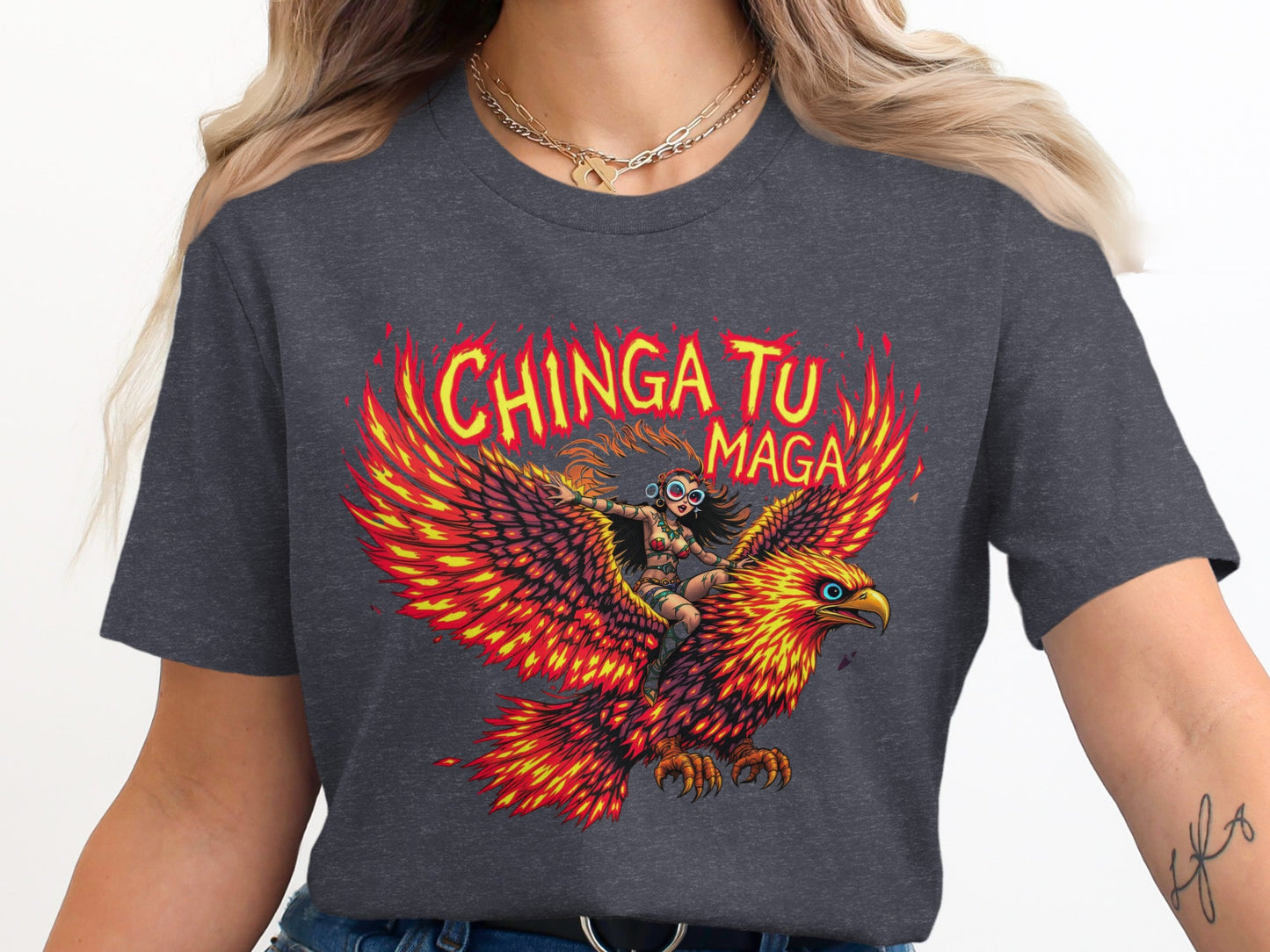 Chinga Tu Maga Bold Statement Graphic Tee product