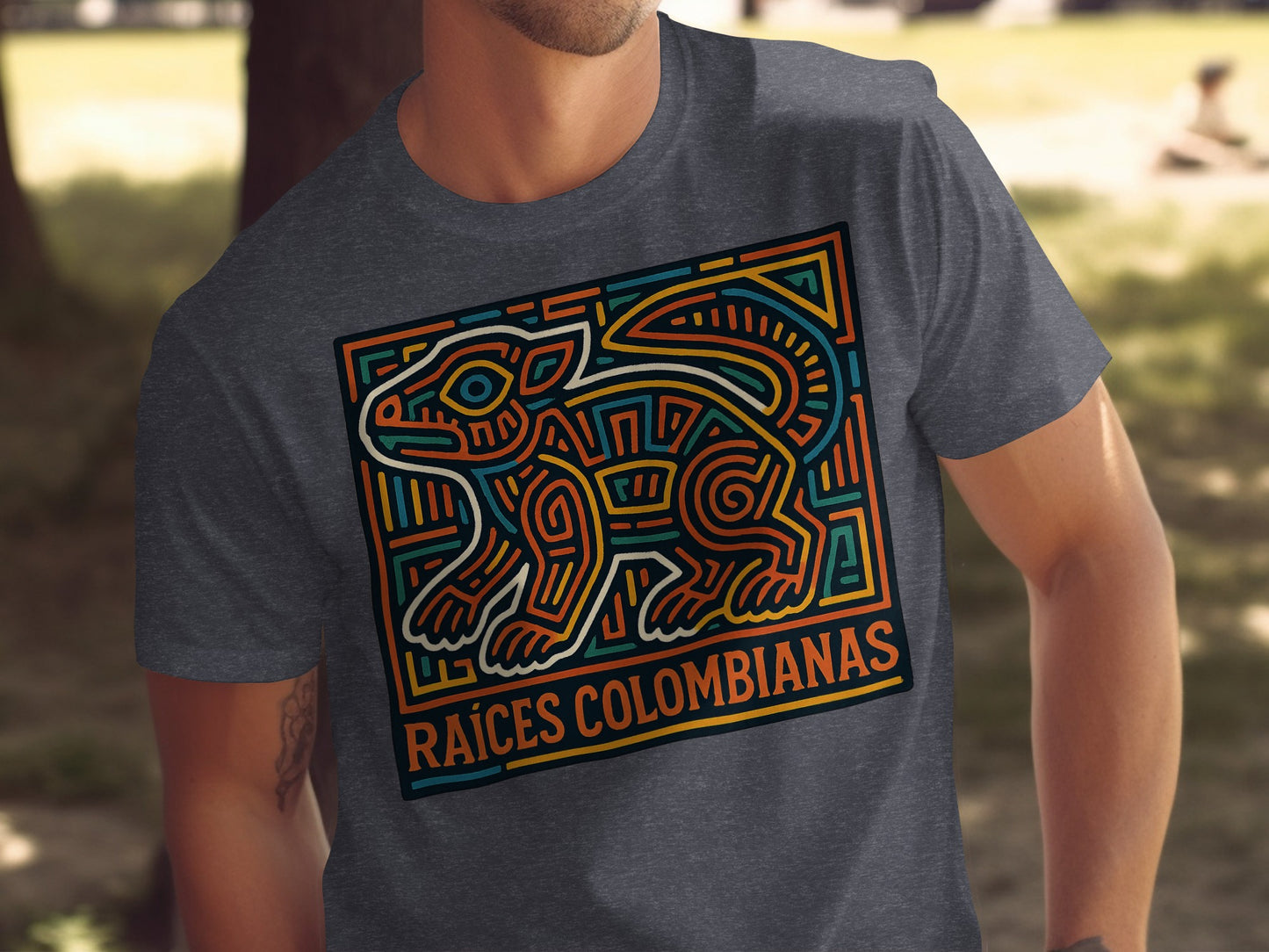 Raíces Colombianas Graphic Print T-Shirt product