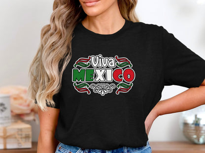 Viva Mexico Graphic Tee Shirt vibrant product