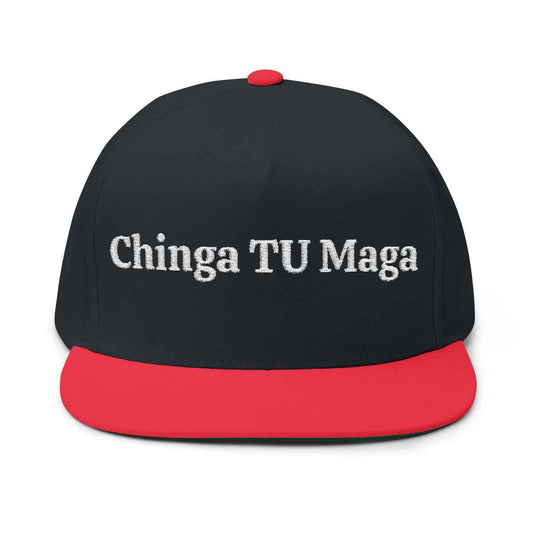 Chinga Tu Maga Hat, Anti Trump Maga Cap (Embroidery)