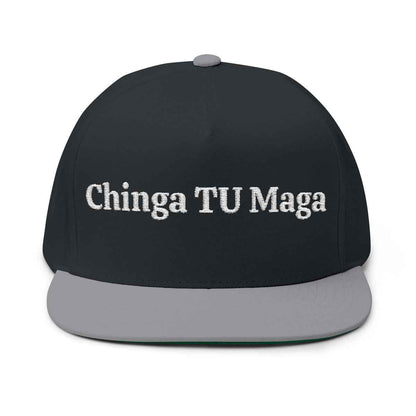 Chinga Tu Maga Hat, Anti Trump Maga Cap (Embroidery)