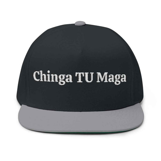 Chinga Tu Maga Hat, Anti Trump Maga Cap (Embroidery)