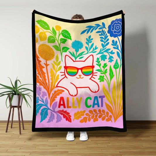 Luxurious Throw Blanket LGBTQ Pride Clothing Gifts