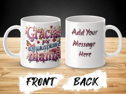 Mom Mug - Personalized Travel Coffee Cup for Mother's Day