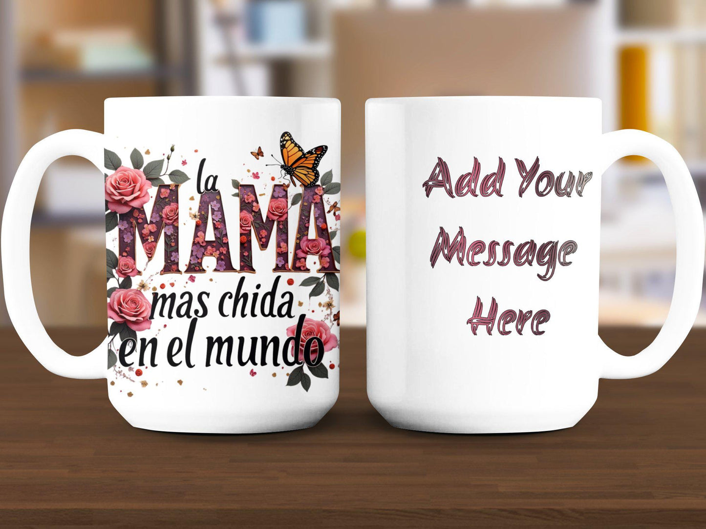Mom Mug - Handmade Gifted Travel Coffee Cup for Mother's Day