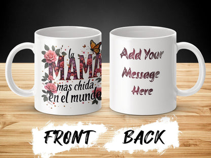 Mom Mug - Handmade Gifted Travel Coffee Cup for Mother's Day