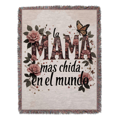 Custom Blanket Woven Amzing Soft Materials Celerbate Her, Celebrate Mother's day or Gift For Her