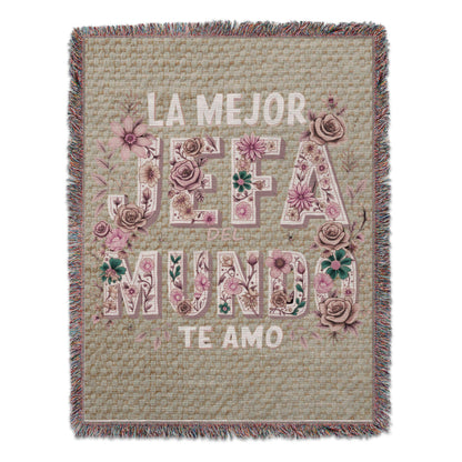 Custom Blanket Woven Amzing Soft Materials Celerbate Her, Celebrate Mother's day or Gift For Her