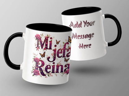 Mom Mug: Handmade Best Mom Reina Coffee Mug, Gift for Her