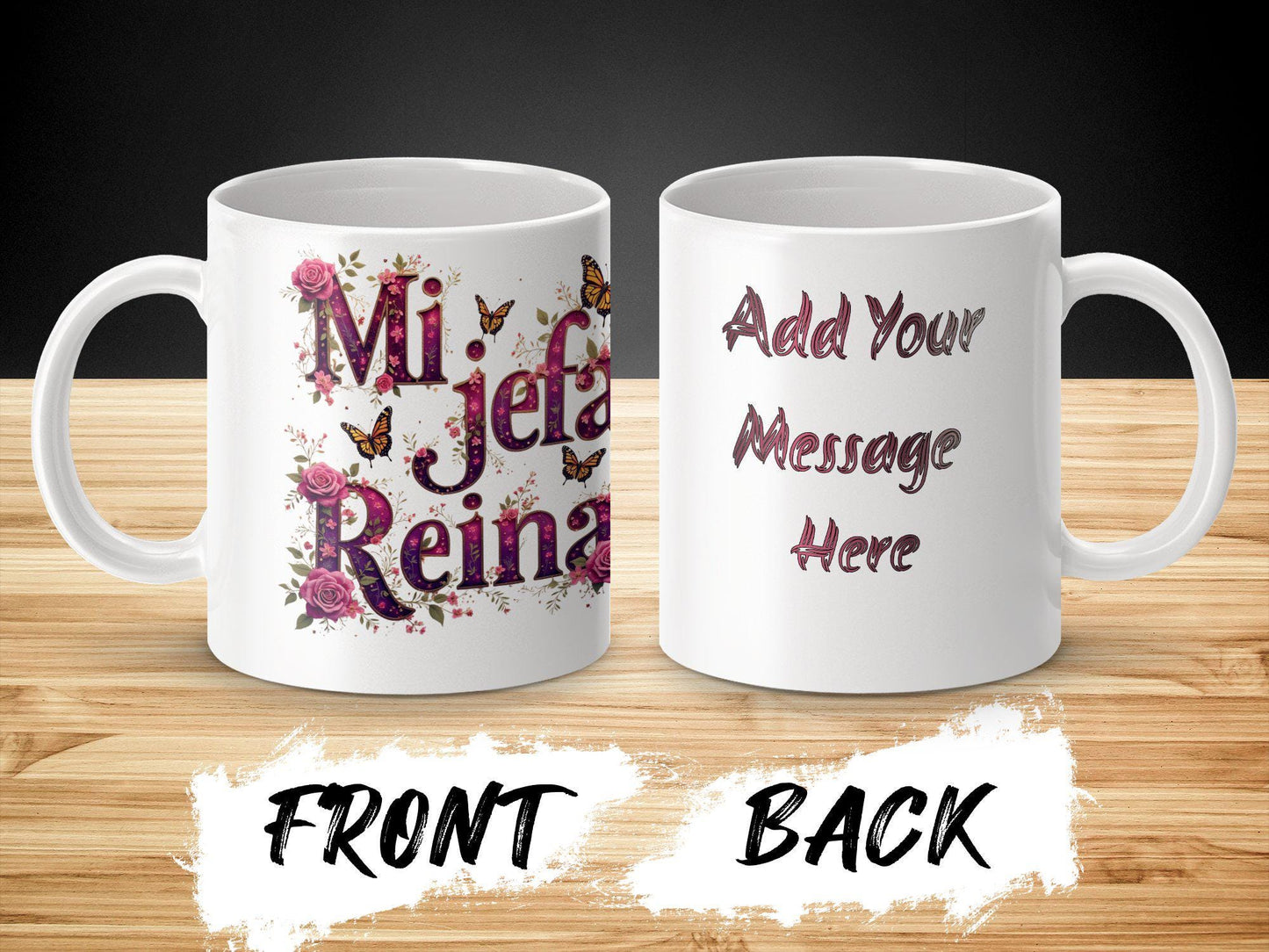 Mom Mug: Handmade Best Mom Reina Coffee Mug, Gift for Her