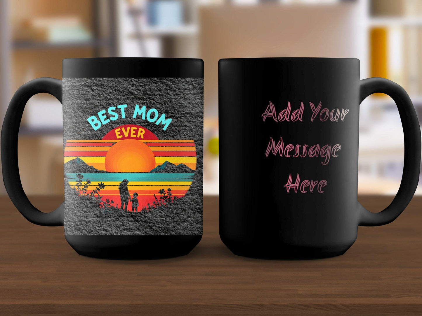 Mom Mug: Handmade Travel Gift for Best Mother - Coffee Cup for Birthday