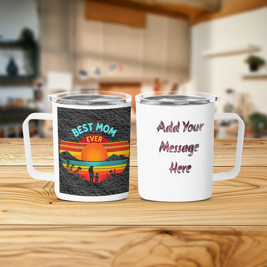 Mom Mug: Handmade Travel Gift for Best Mother - Coffee Cup for Birthday