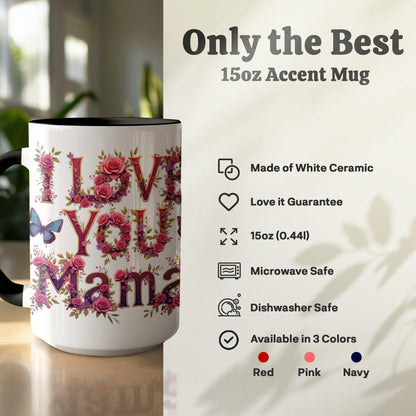 Mom Mug - Handcrafted Gifted Travel Coffee Cup for Mothers