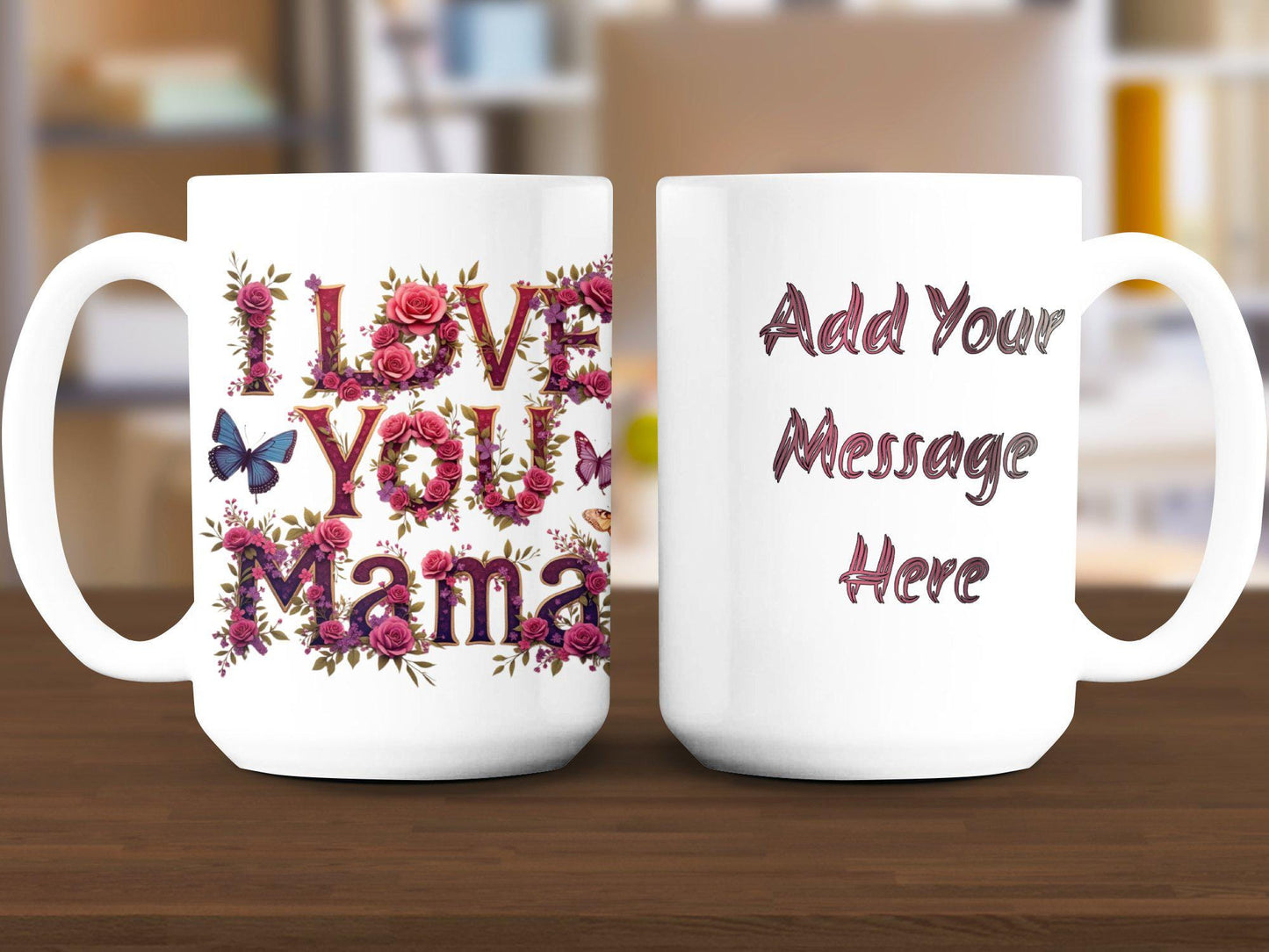 Mom Mug - Handcrafted Gifted Travel Coffee Cup for Mothers