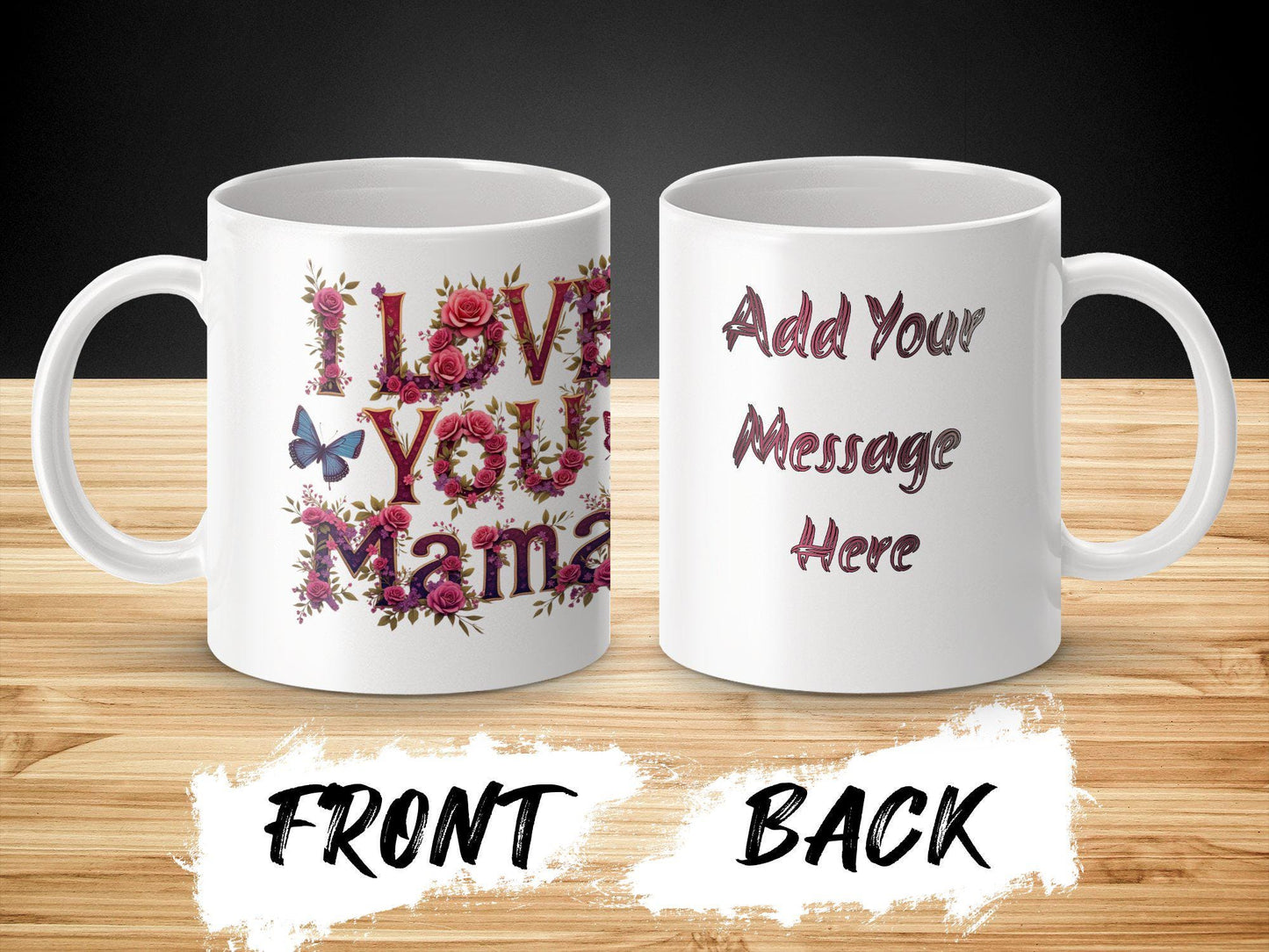 Mom Mug - Handcrafted Gifted Travel Coffee Cup for Mothers
