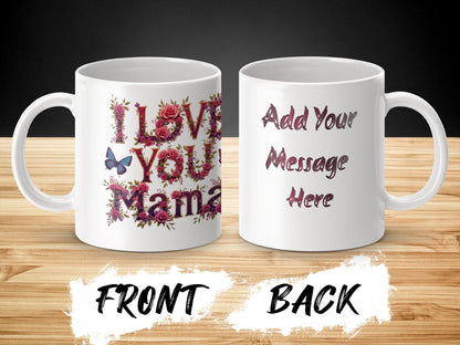 Mom Mug - Handcrafted Gifted Travel Coffee Cup for Mothers