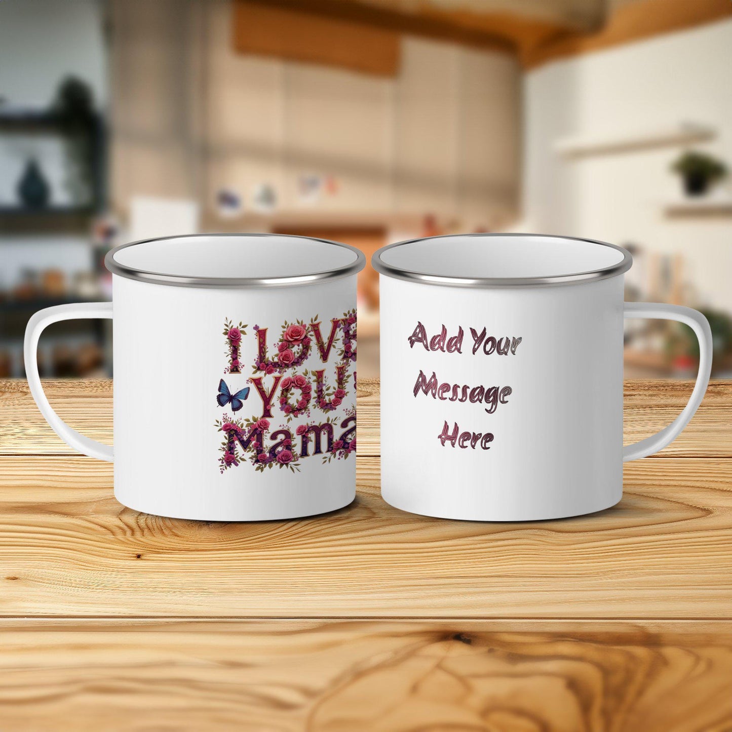 Mom Mug - Handcrafted Gifted Travel Coffee Cup for Mothers