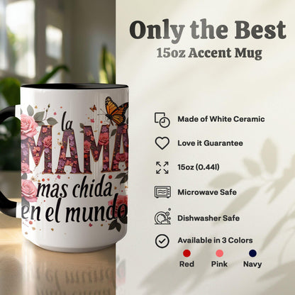 Mom Mug - Handmade Gifted Travel Coffee Cup for Mother's Day