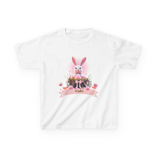 Custom Tee, Easter Shirt, Pascua Camisa, Personalized, Easter  Bunny Kids Heavy Cotton™ Tee