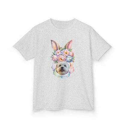 Custom Image Easter Tee, Personalized Image, My First Easter Shirt, Kids Heavy Cotton™ Tee