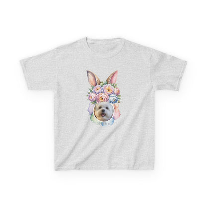 Custom Image Easter Tee, Personalized Image, My First Easter Shirt, Kids Heavy Cotton™ Tee