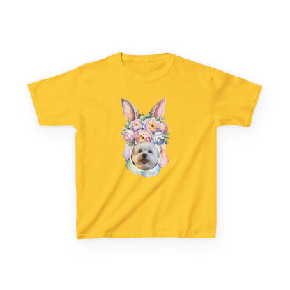 Custom Image Easter Tee, Personalized Image, My First Easter Shirt, Kids Heavy Cotton™ Tee