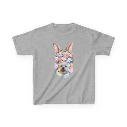 Custom Image Easter Tee, Personalized Image, My First Easter Shirt, Kids Heavy Cotton™ Tee