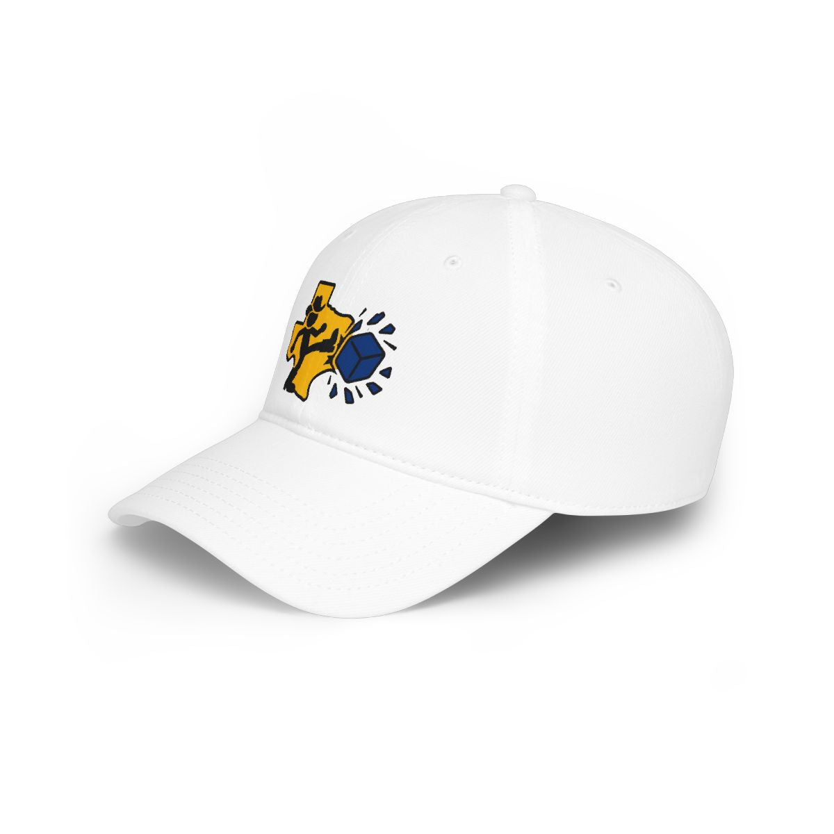 Embroidery Funny Hat Abolish Ice Subtle |Country Man Kicking Ice Cube| Hat Low Profile Baseball Cap