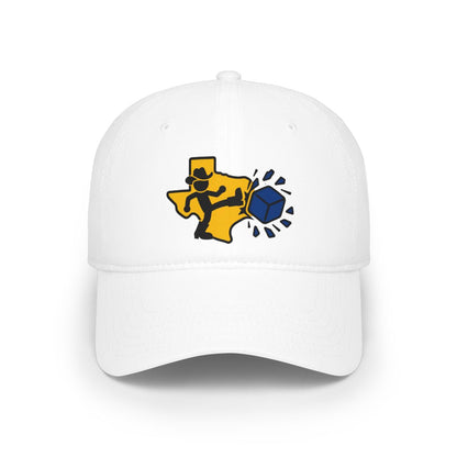 Embroidery Funny Hat Abolish Ice Subtle |Country Man Kicking Ice Cube| Hat Low Profile Baseball Cap