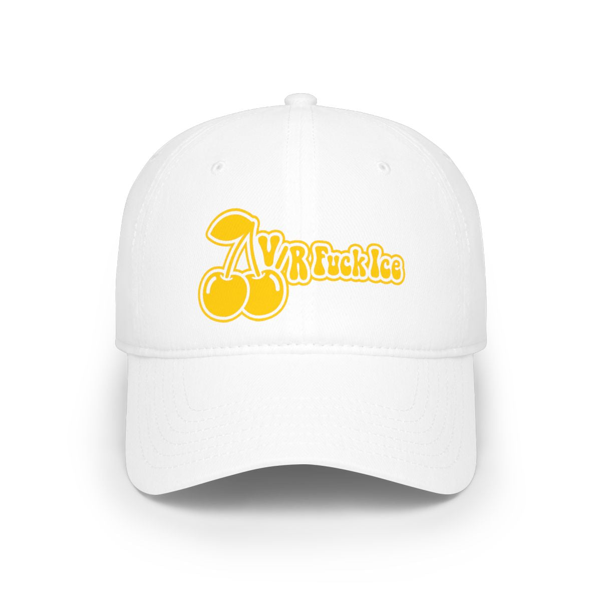 Embroidery Funny Hat V/R Fuck Ice| Hat Low Profile Baseball Cap