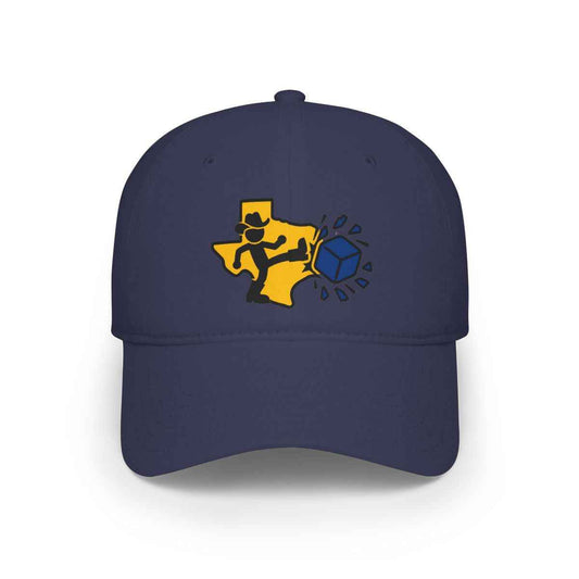 Embroidery Funny Hat Abolish Ice Subtle |Country Man Kicking Ice Cube| Hat Low Profile Baseball Cap