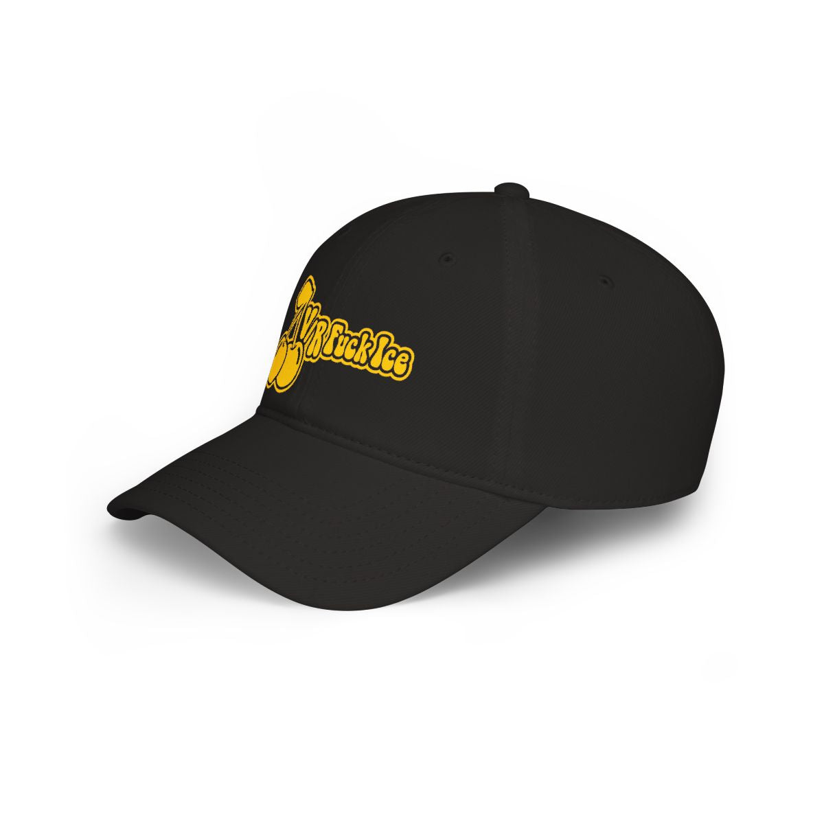 Embroidery Funny Hat V/R Fuck Ice| Hat Low Profile Baseball Cap