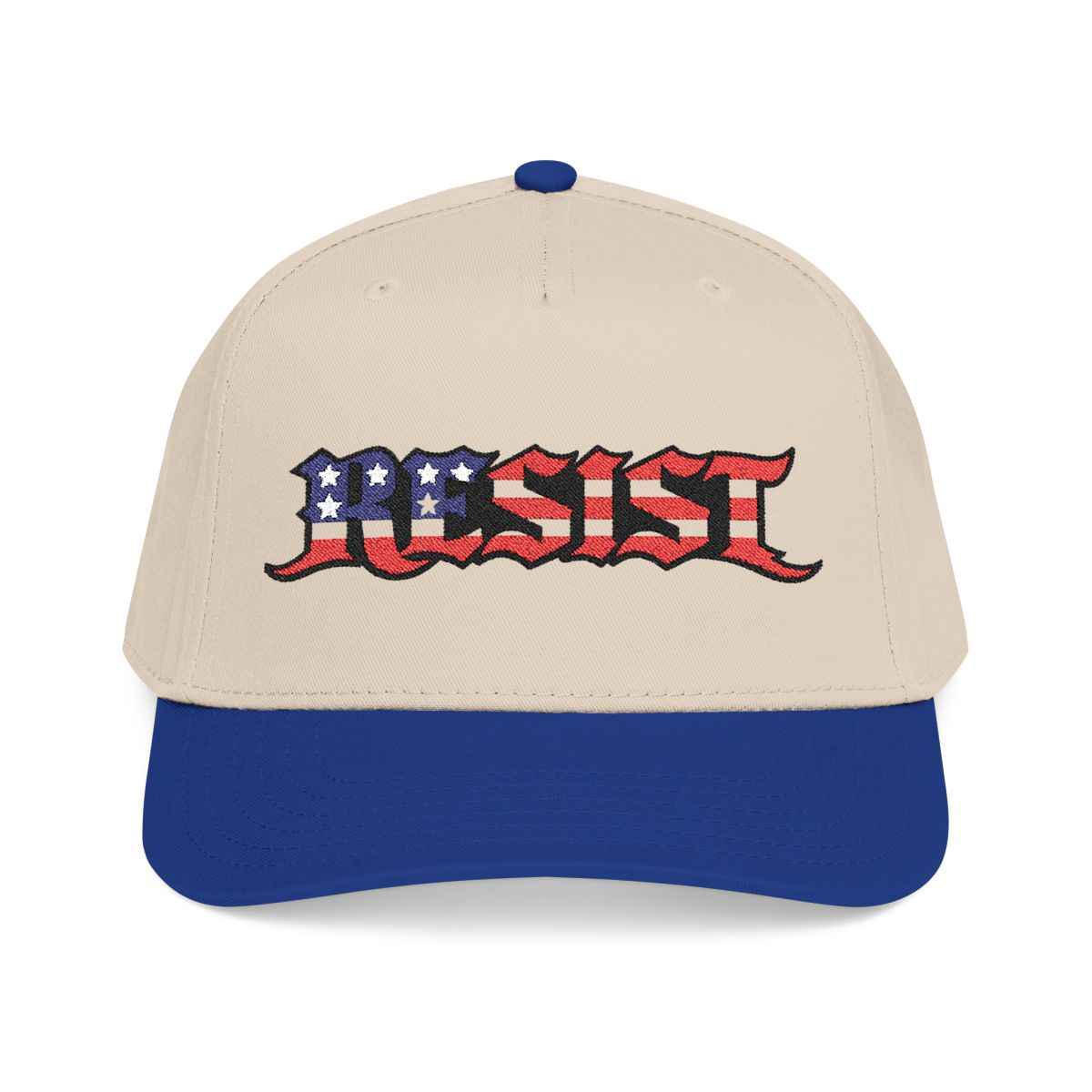 Embroidery Cap with 'RESIST' Patriotic Design |Resist Hat