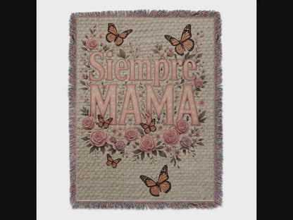 Custom Blanket Woven Amzing Soft Materials Celerbate Her, Celebrate Mother's day or Gift For Her
