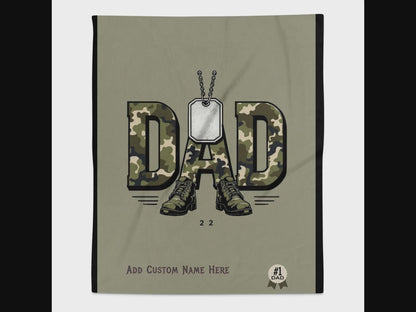 Shop Holiday Gift Set on sale Best Dad Ever Blanket Father's Day Blankets