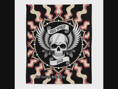 Shop Holiday Gift Set on sale Best Dad Ever Blanket Free Spirit Dad Blankets