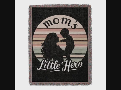 Custom Blanket Woven Amzing Soft Materials Celerbate Her, Celebrate Mother's day or Gift For Her