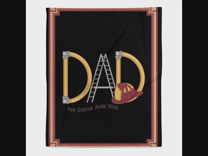Shop Holiday Gift Set on Sale Best Dad Ever Blanket Father's Day Blankets