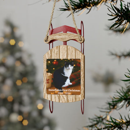 Sled Ornaments