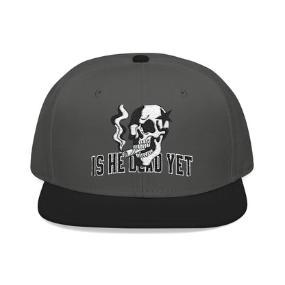 Is He Dead Yet FDT Subtle Embroidery Hat Resist & Protest Funny Hat
