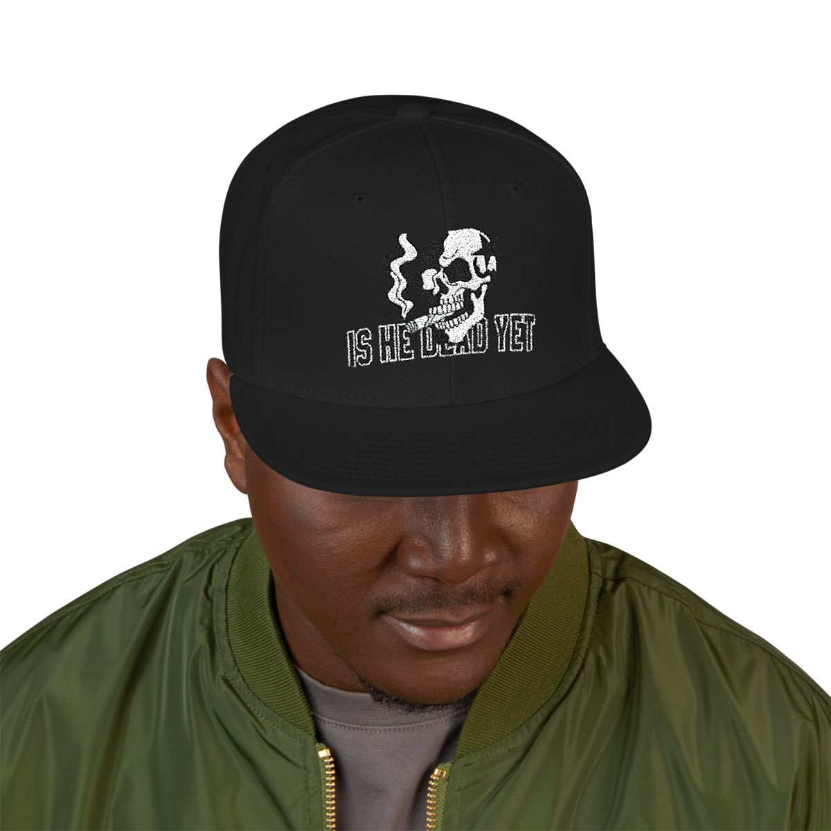 Is He Dead Yet FDT Subtle Embroidery Hat Resist & Protest Funny Hat