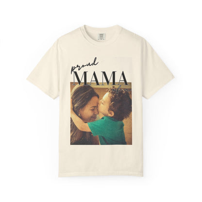 Custom Shirt Abuela, Comfort Colors Personlized Mom Shirt, Grandma, Dad, Sister, Brother, In Law Tee, Unisex Garment-Dyed T-shirt