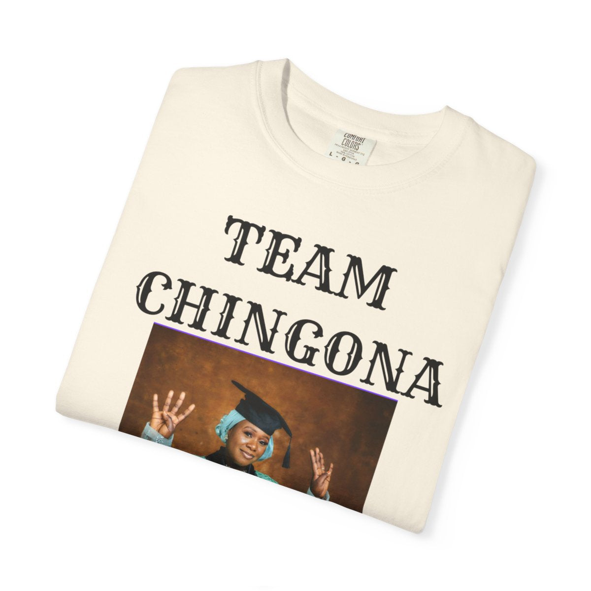 chingona Copy Copy grad Copy Copy Copy Copy Copy Custom Shirt Abuela, Comfort Colors Personlized Mom Shirt, Grandma, Dad, Sister, Brother, In Law Tee, Unisex Garment-Dyed T-shirt