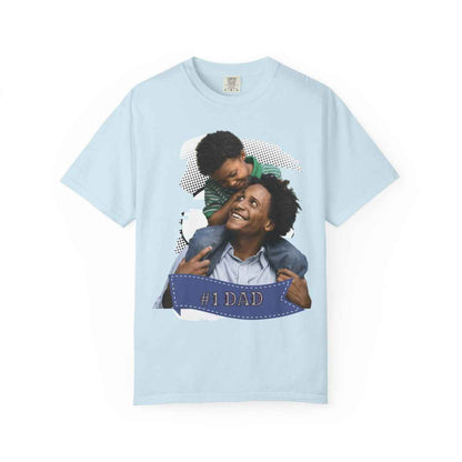 Custom Dad Gift Comfort Colors Personlize Tee for Father, over 80 designs, Por Art, 1980s