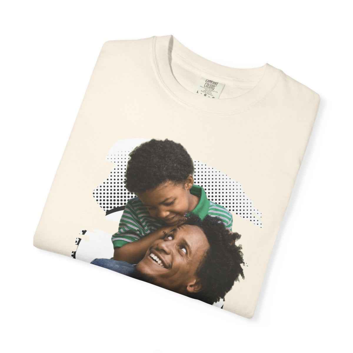 Custom Dad Gift Comfort Colors Personlize Tee for Father, over 80 designs, Por Art, 1980s