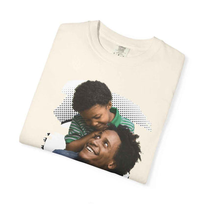 Custom Dad Gift Comfort Colors Personlize Tee for Father, over 80 designs, Por Art, 1980s
