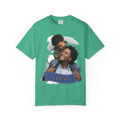Custom Dad Gift Comfort Colors Personlize Tee for Father, over 80 designs, Por Art, 1980s