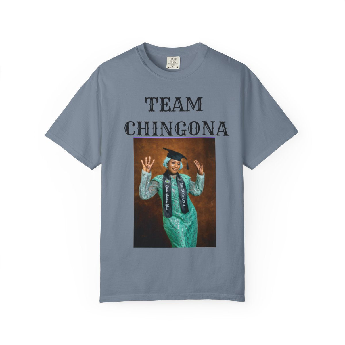 chingona Copy Copy grad Copy Copy Copy Copy Copy Custom Shirt Abuela, Comfort Colors Personlized Mom Shirt, Grandma, Dad, Sister, Brother, In Law Tee, Unisex Garment-Dyed T-shirt